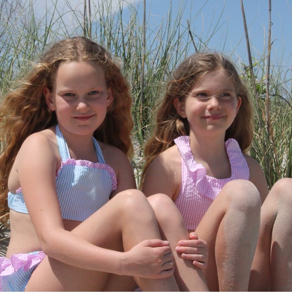 The Bailey Boys girls bikini, size 6x, pink. - Picture 4 of 9